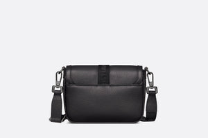 Mini Dior Hit The Road Bag • Black Grained Calfskin