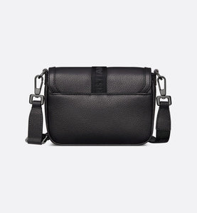 Mini Dior Hit The Road Bag • Black Grained Calfskin