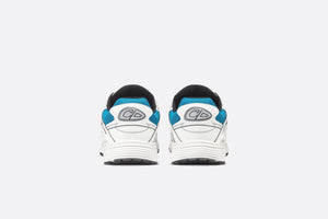 B30 Sneaker • Blue Mesh and White Technical Fabric