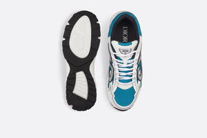 B30 Sneaker • Blue Mesh and White Technical Fabric