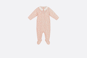 Newborn Gift Set • Pink Cotton Jersey with Pale Pink Leopard Print