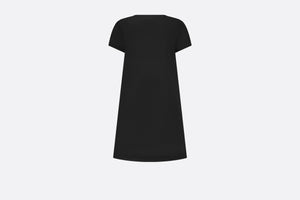 Kid's A-Line Dress • Black Water-Repellent Technical Fabric