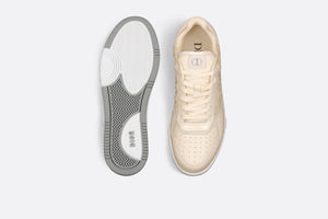 B27 Low-Top Sneaker • Cream Patent Calfskin and Dior Oblique Gravity Leather