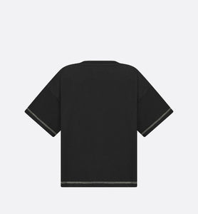 Kid's T-Shirt • Black Cotton Jersey