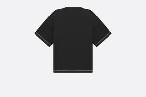 Kid's T-Shirt • Black Cotton Jersey