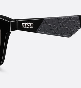 DiorB27 S1I • Black Rectangular Sunglasses