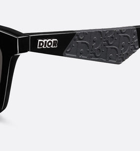 DiorB27 S1I • Black Rectangular Sunglasses