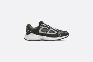 dm20素子白3黒1BS1 B30 Sneaker • Deep Green Mesh and Black Technical Fabric