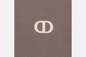 CD Icon Relaxed-Fit T-Shirt • Brown Cotton Jersey