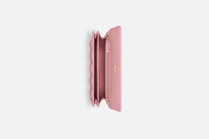 Miss Dior Top Handle Bag • Melocoton Pink Cannage Lambskin