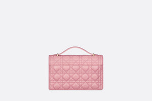Miss Dior Top Handle Bag • Melocoton Pink Cannage Lambskin