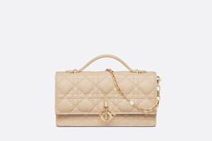 Miss Dior Mini Bag • Powder Beige Cannage Lambskin