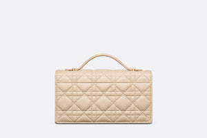 Miss Dior Mini Bag • Powder Beige Cannage Lambskin