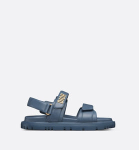 Dioract Sandal • Pastel Midnight Blue Lambskin
