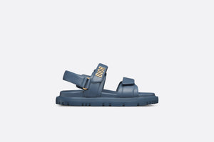Dioract Sandal • Pastel Midnight Blue Lambskin – Curated Sense