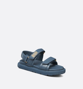 Dioract Sandal • Pastel Midnight Blue Lambskin