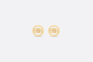 30 Montaigne Stud Earrings • Gold-Finish Metal
