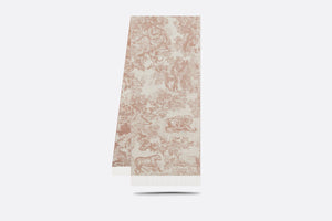 Toile de Jouy Sauvage Scarf • Rose Des Vents Cashmere and Wool