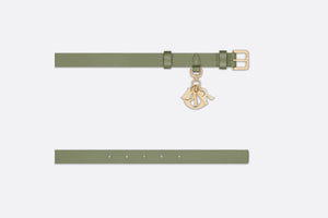 Miss Dior Belt • Pastel Peyote Green Smooth Calfskin, 20 MM