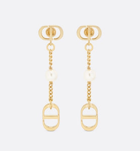 30 Montaigne Earrings • Gold-Finish Metal