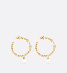 30 Montaigne Earrings • Gold-Finish Metal
