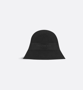 D-Tulipe Small Brim Cloche • Black Rabbit Felt