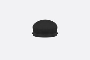DiorTravel Cap • Black Wool Felt