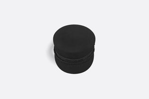 DiorTravel Cap • Black Wool Felt