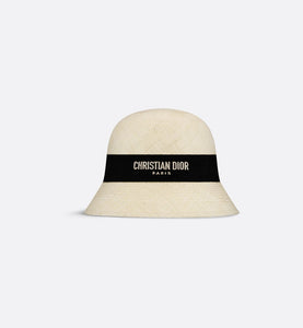 D-Tulipe Small Brim Cloche • Natural Straw