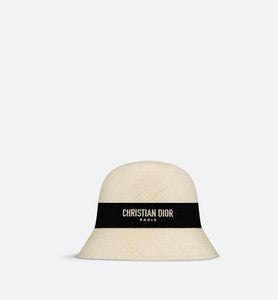 D-Tulipe Small Brim Cloche • Natural Straw