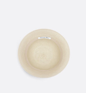 D-Tulipe Small Brim Cloche • Natural Straw
