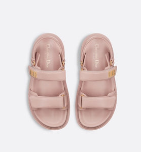 Dioract Sandal • Nude Pink Lambskin