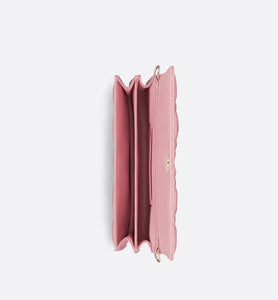 Miss Dior Mini Bag • Melocoton Pink Pearlescent Cannage Lambskin