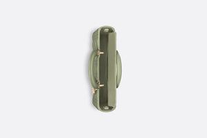 Medium Lady D-Joy Bag • Pastel Peyote Green Cannage Lambskin