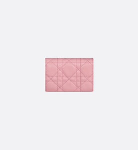XS Miss Dior Wallet • Melocoton Pink Cannage Lambskin