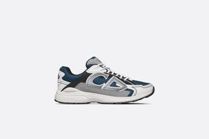 B30 Sneaker • Blue Mesh and White, Gray and Black Technical Fabric