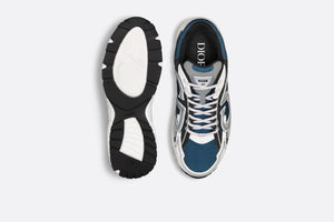 B30 Sneaker • Blue Mesh and White, Gray and Black Technical Fabric