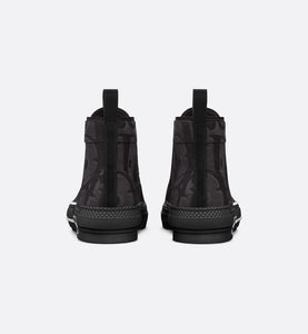 B23 High-Top Sneaker • Black Maxi Dior Oblique Jacquard