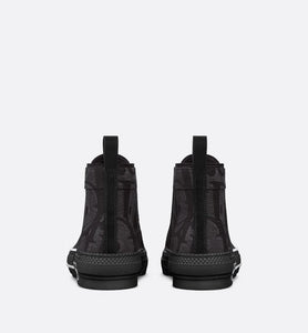 B23 High-Top Sneaker • Black Maxi Dior Oblique Jacquard