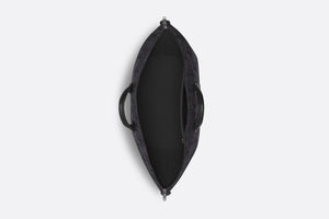 Weekender 40 Bag • Black Maxi Dior Oblique Jacquard