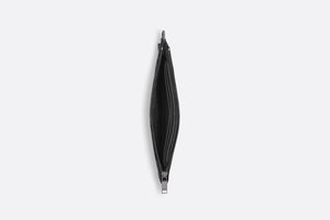 A5 Pouch • Black Maxi Dior Oblique Jacquard