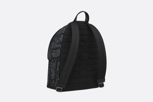 Rider Backpack • Black Maxi Dior Oblique Jacquard