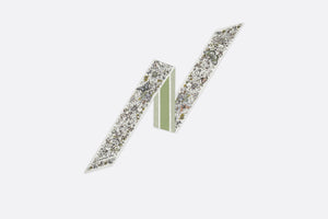 Butterfly Around the World Mitzah Scarf • Pastel Peyote Green Silk Twill