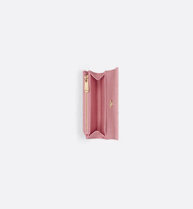 XS Miss Dior Wallet • Melocoton Pink Cannage Lambskin