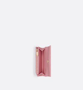 XS Miss Dior Wallet • Melocoton Pink Cannage Lambskin