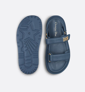 Dioract Sandal • Pastel Midnight Blue Lambskin