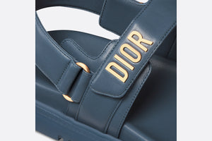 Dioract Sandal • Pastel Midnight Blue Lambskin