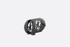 CD Icon Dior Oblique Cosmo Belt Buckle • Ruthenium-Finish Brass, 35 MM