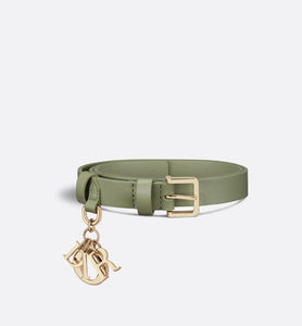 Miss Dior Belt • Pastel Peyote Green Smooth Calfskin, 20 MM