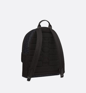 Dior 8 Backpack • Black Dior Oblique Jacquard
